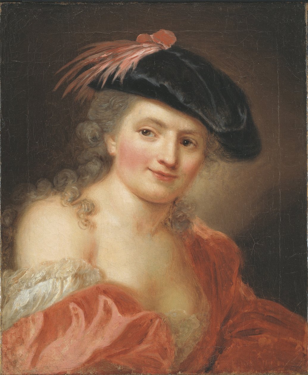 Selvportrett, ca. 1755. av Anna Dorothea Therbusch Lisiewska