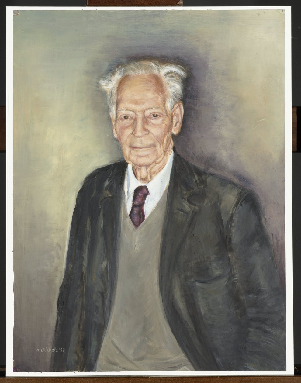Portrett av prof. dr. dr. P. Formijne av Anna Eickholt