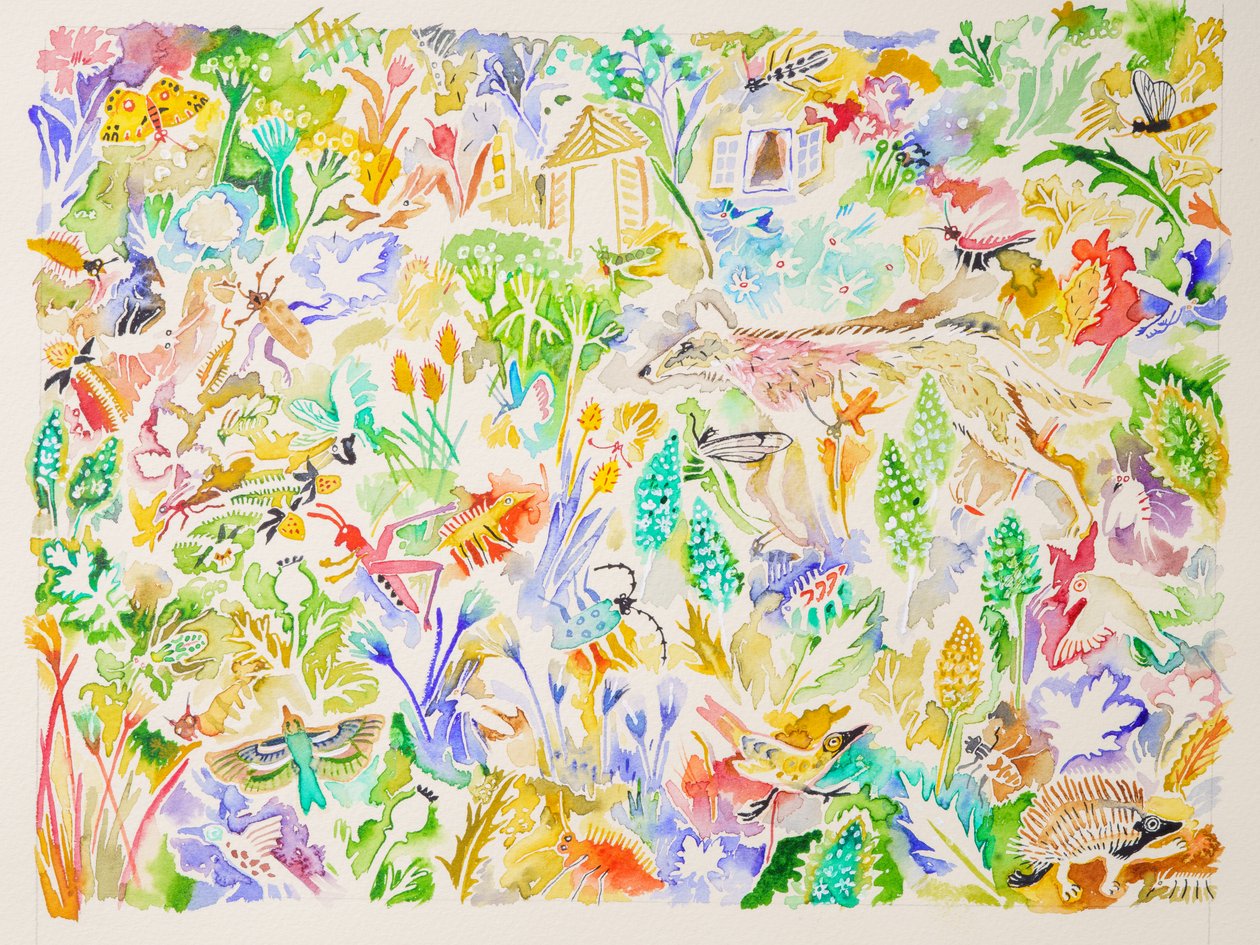 1 Svanesang, 2023 (akvarell) av Anna Pugh
