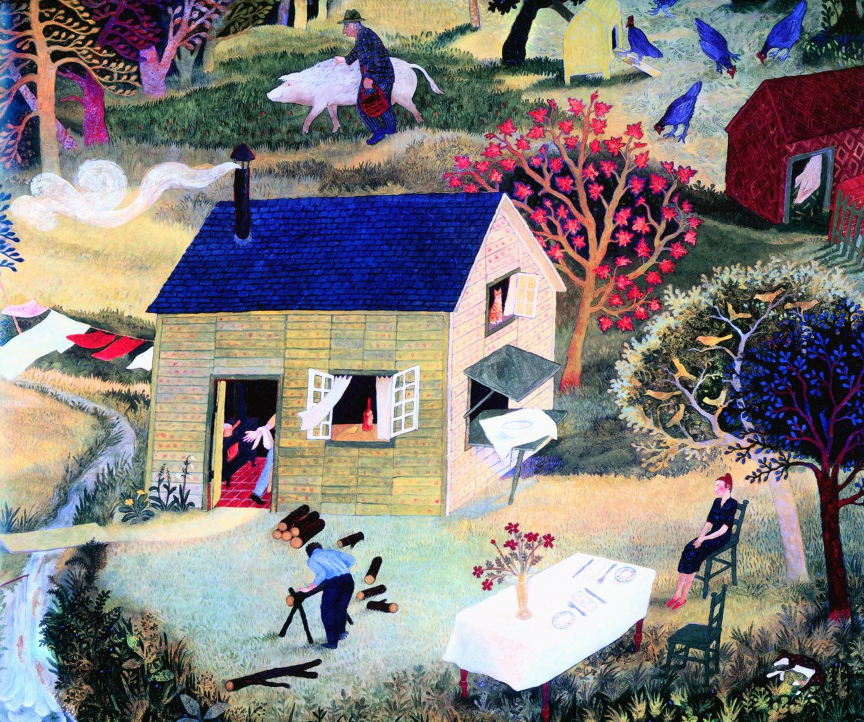 Glad for å vente av Anna Pugh