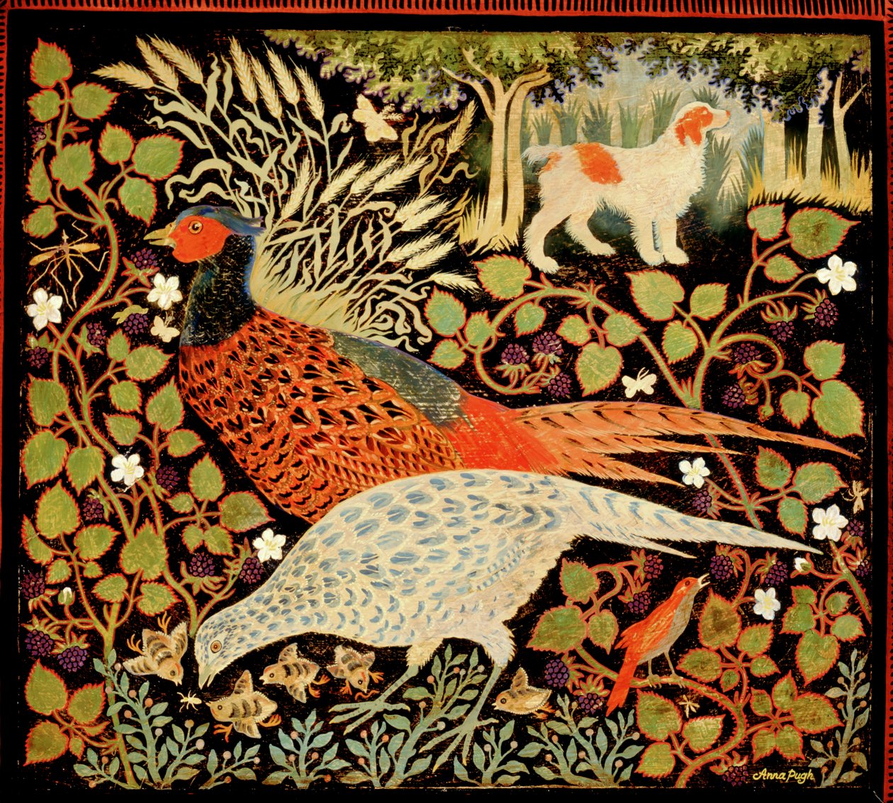 Fasaner av Anna Pugh