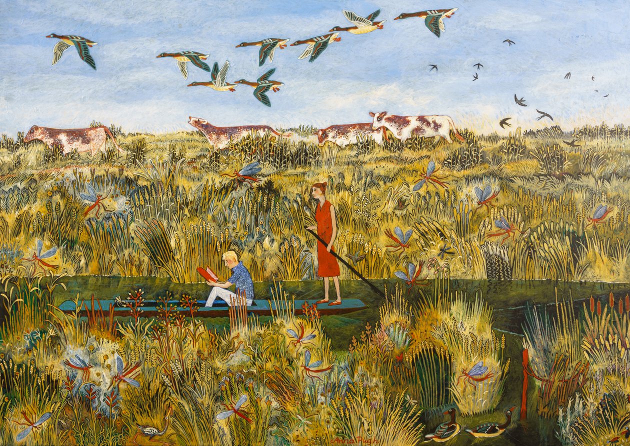 Revisjon, 2019 (akryl) av Anna Pugh