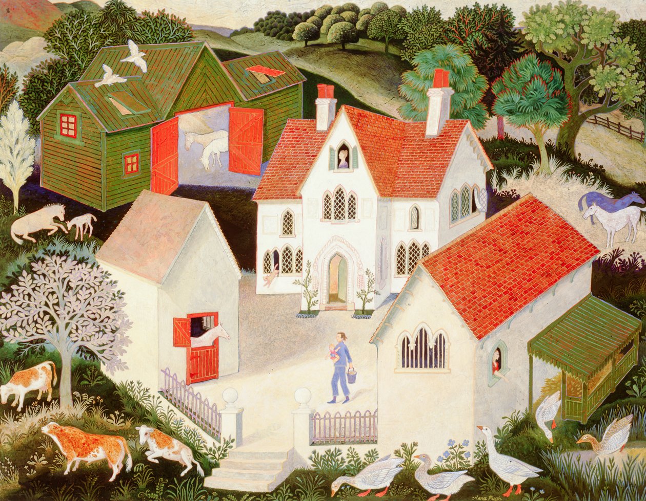 Veggpryd av Anna Pugh
