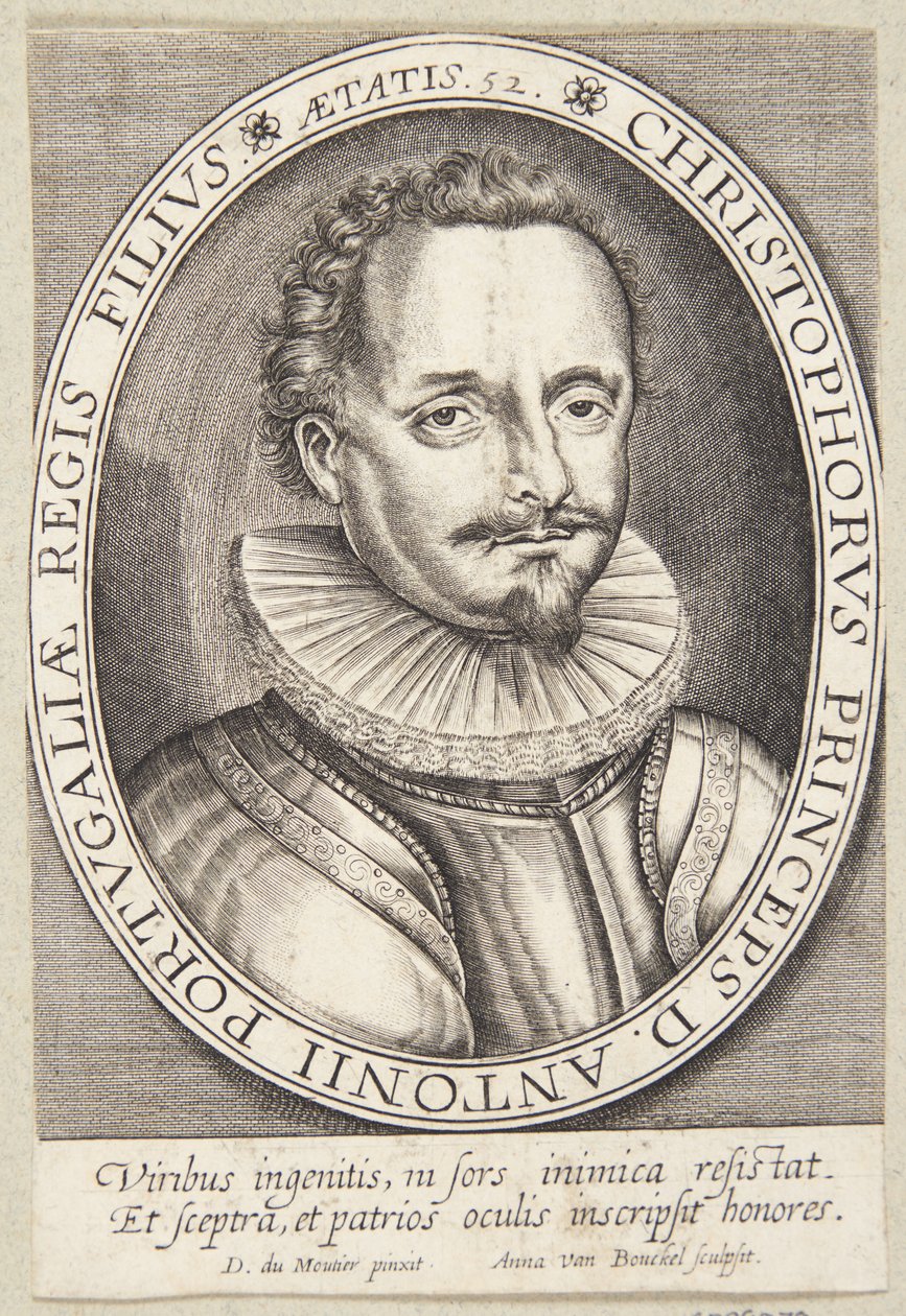 Prins Christopher av Portugal av Anna van Boeckel