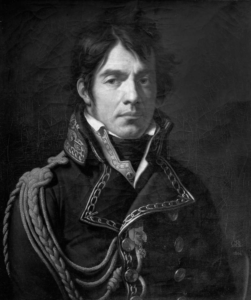 Baron Dominique Jean Larrey (1766-1842) 1804 av Anne Louis Girodet de Roucy Trioson