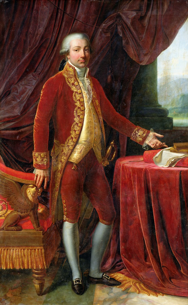 Portrett av Charles-Marie Bonaparte (1746-85) 1805 av Anne Louis Girodet de Roucy Trioson