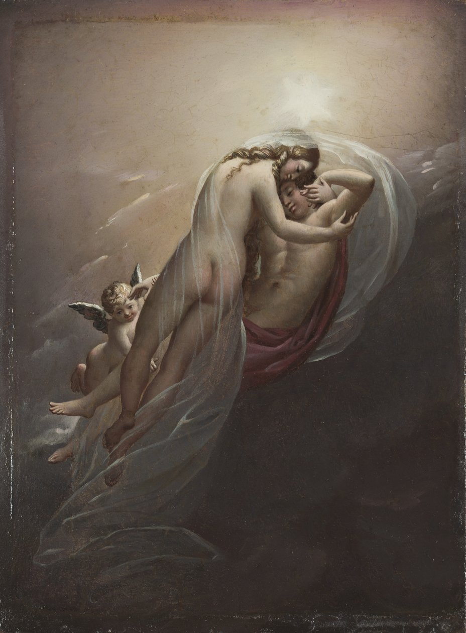 Aurora og Cephalus av Anne-Louis Girodet de Roucy-Trioson