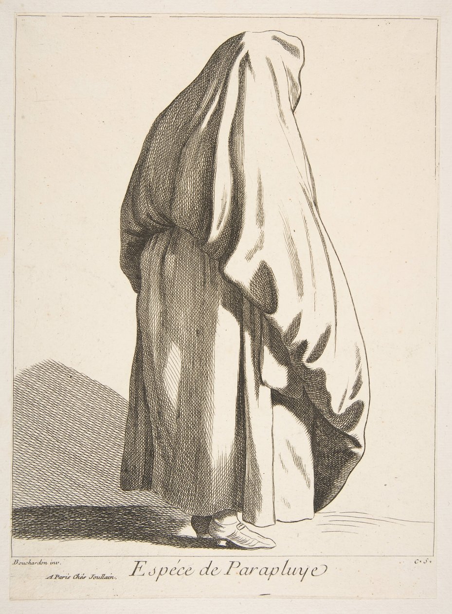 En slags paraply, 1746. av Anne Claude Philippe de Caylus