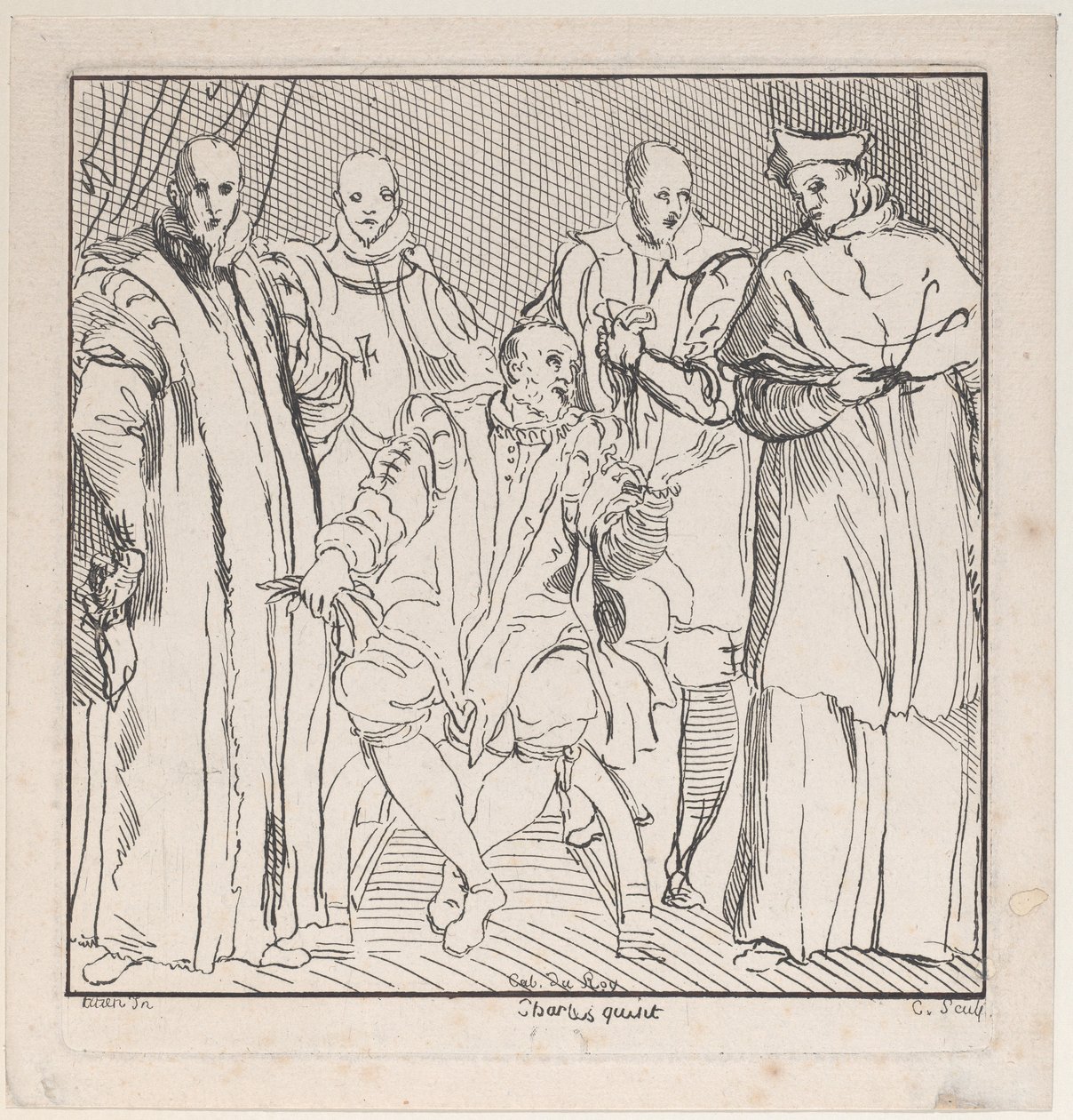 Karl V, 1700-tallet. av Anne Claude Philippe de Caylus