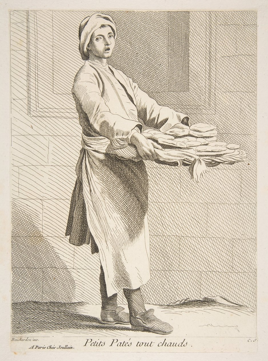 Konditorselger, 1738. av Anne Claude Philippe de Caylus