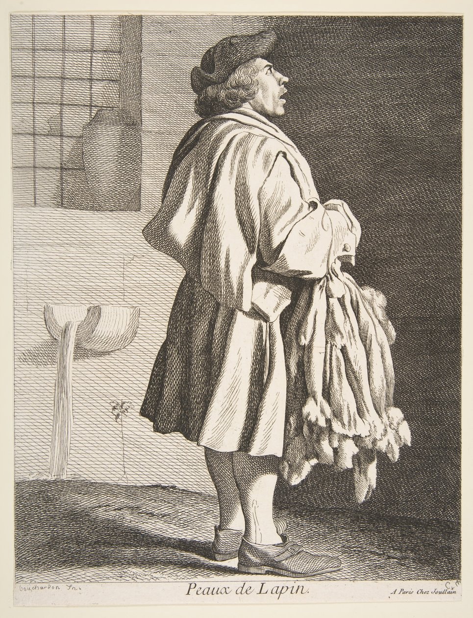 Kaninpelthandler, 1737. av Anne Claude Philippe de Caylus