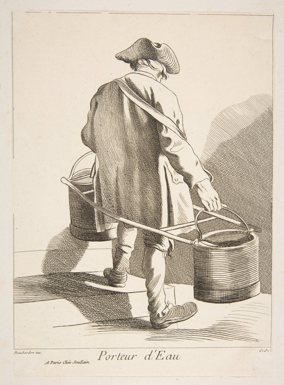 Vannbærer, 1742. av Anne Claude Philippe de Caylus