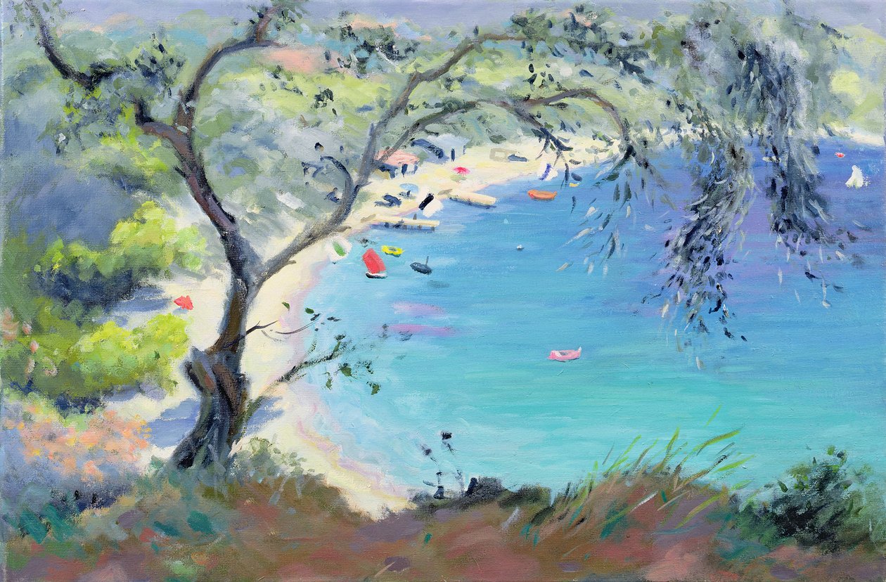 Lichnos Bay, Epirus, Hellas, 1995 av Anne Durham