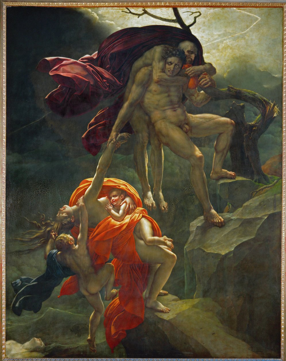 Le Deluge - Flommen … av Anne Louis Girodet de Roucy-Trioson