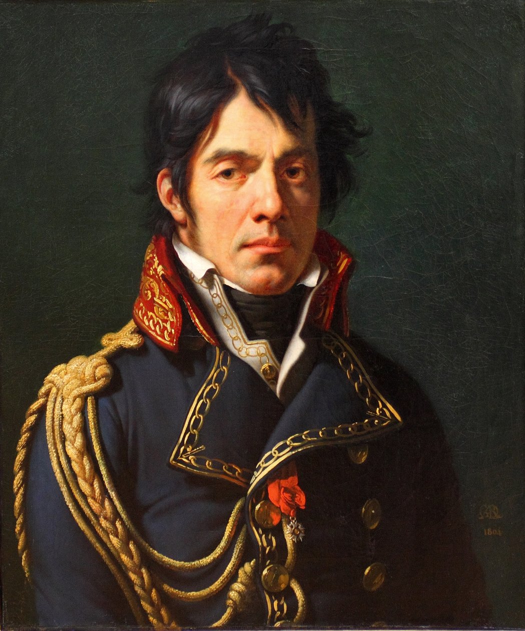 Portrett av Dominique Jean Larrey 1766-1842, 1804 av Anne Louis Girodet de Roucy Trioson