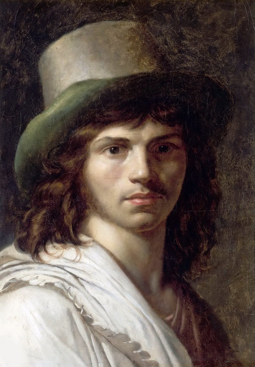 Selvportrett, 1795. av Anne Louis Girodet de Roucy Trioson