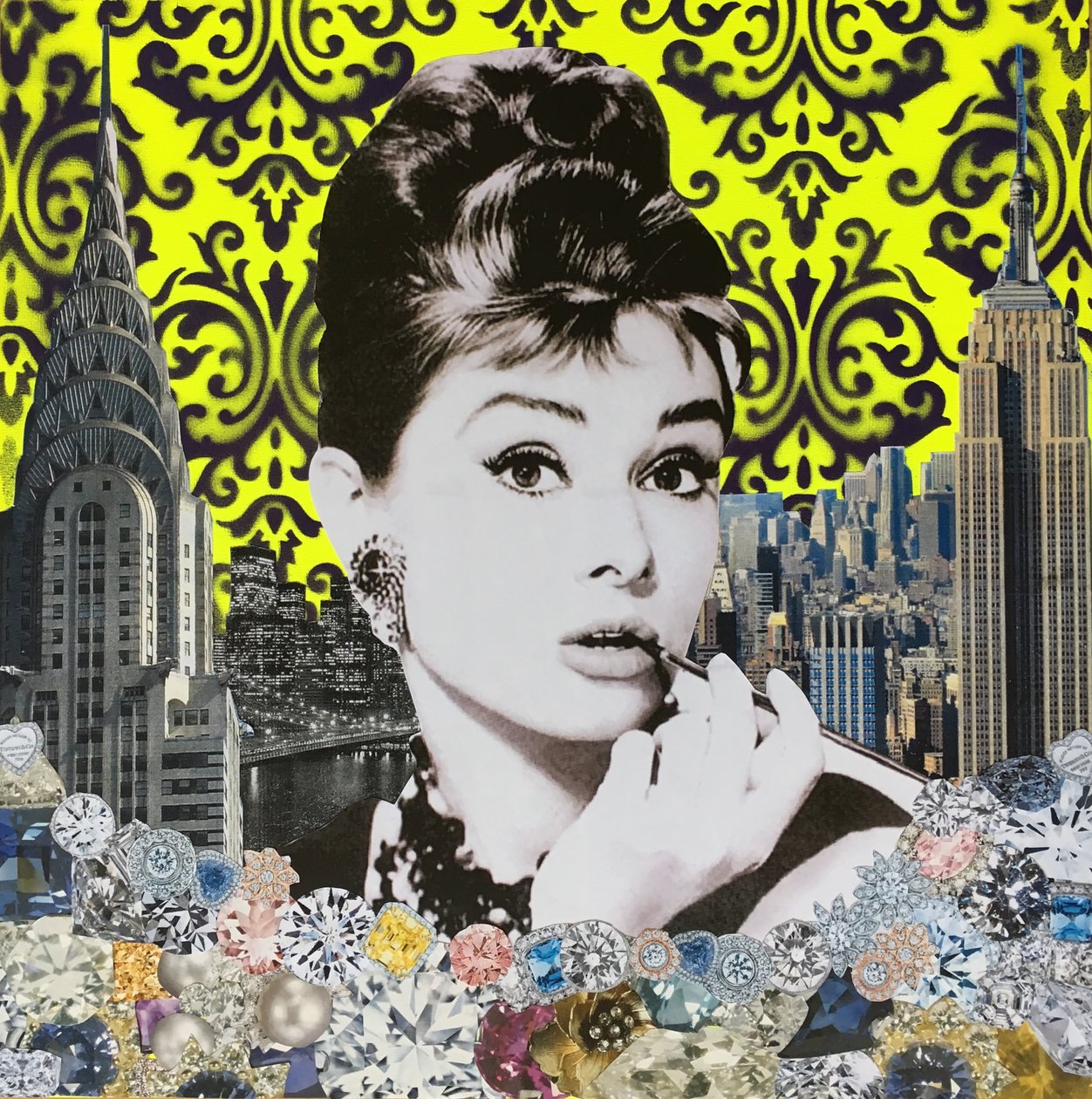 Audrey gul, 2015 av Anne Storno