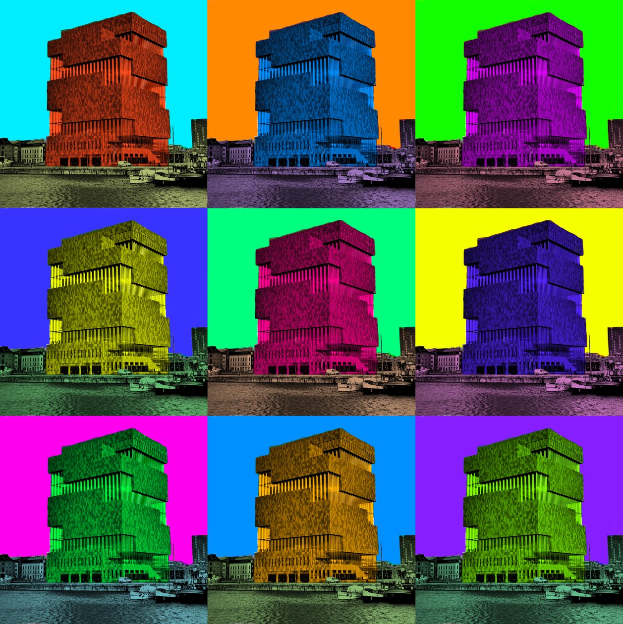 Pop Antwerpen, 2018, Screenprinting av Anne Storno