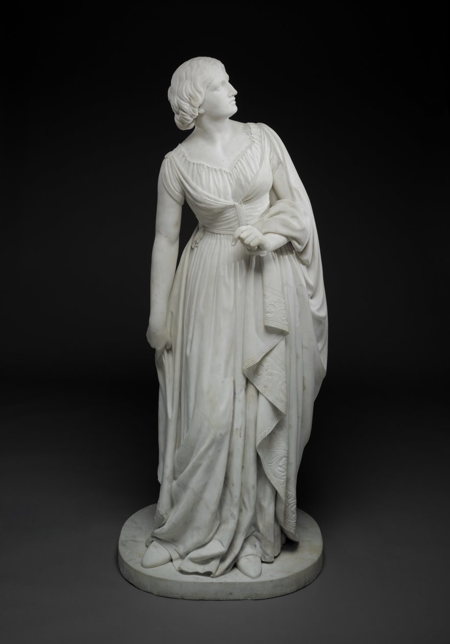 Lady Godiva, ca. 1861-1864 (marmor) av Anne Whitney
