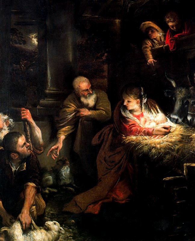 Tilbedelse av hyrdene av Annibale Carracci