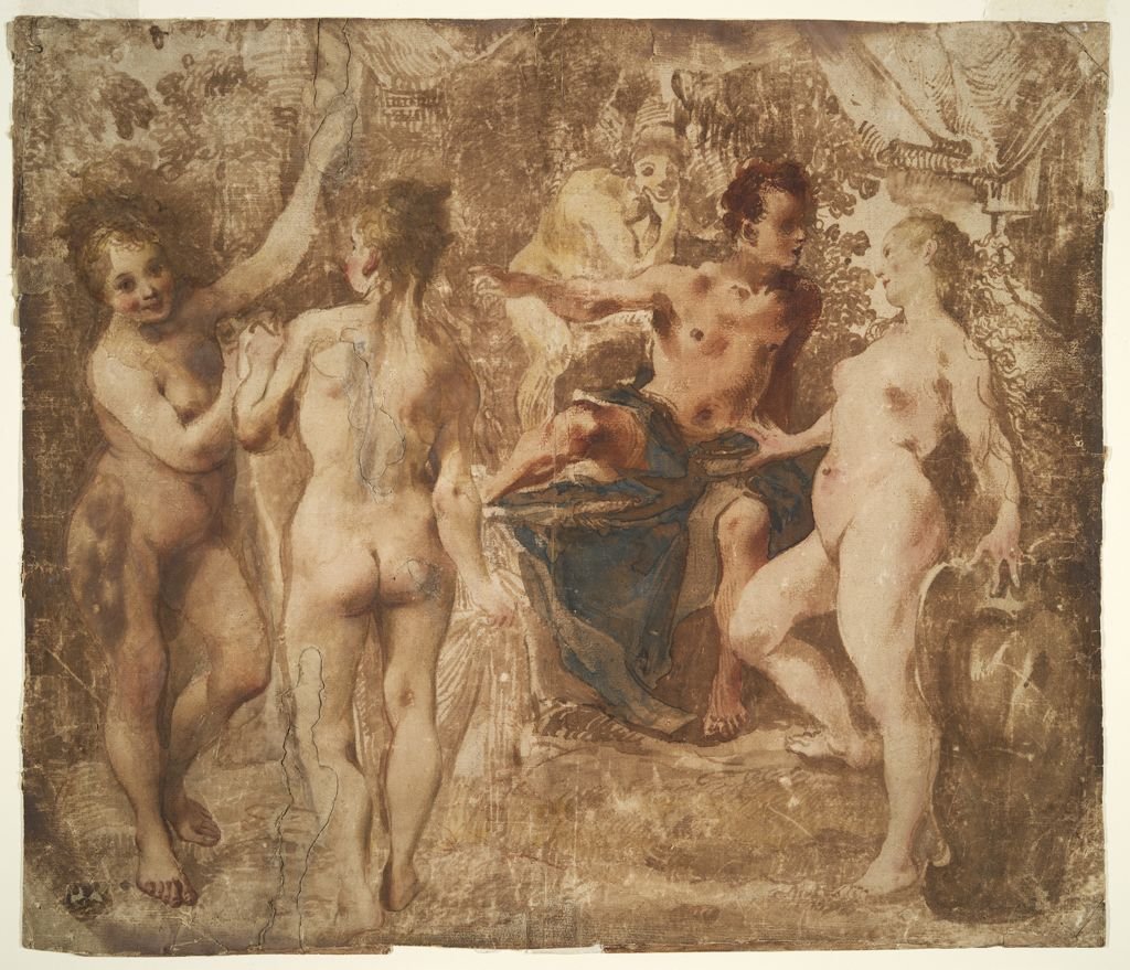 Dommen i Paris av Annibale Carracci