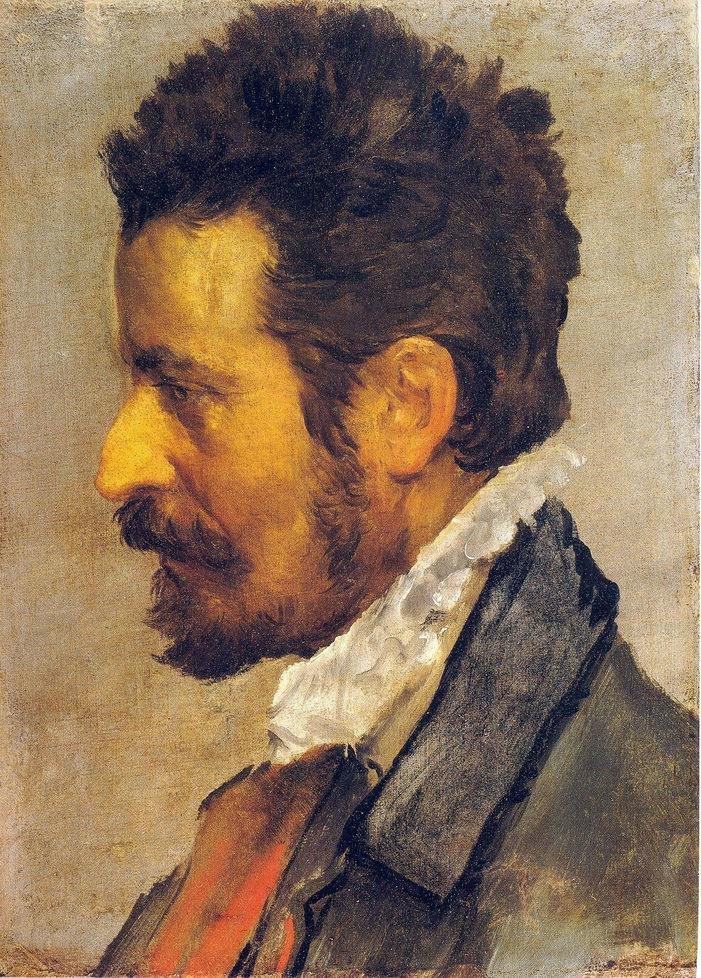 Mannens hode av Annibale Carracci