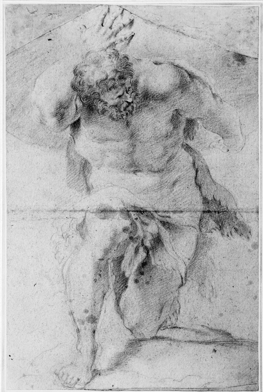 Hercules holder verden av Annibale Carracci