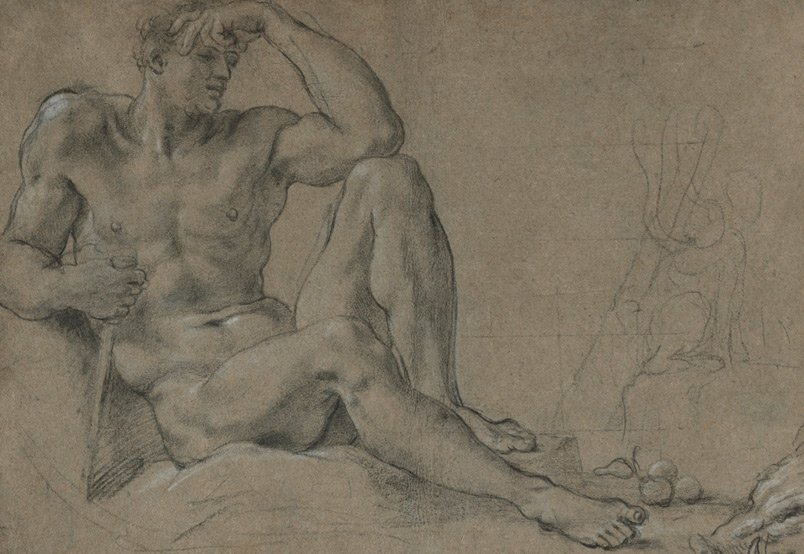 Herkules hviler av Annibale Carracci