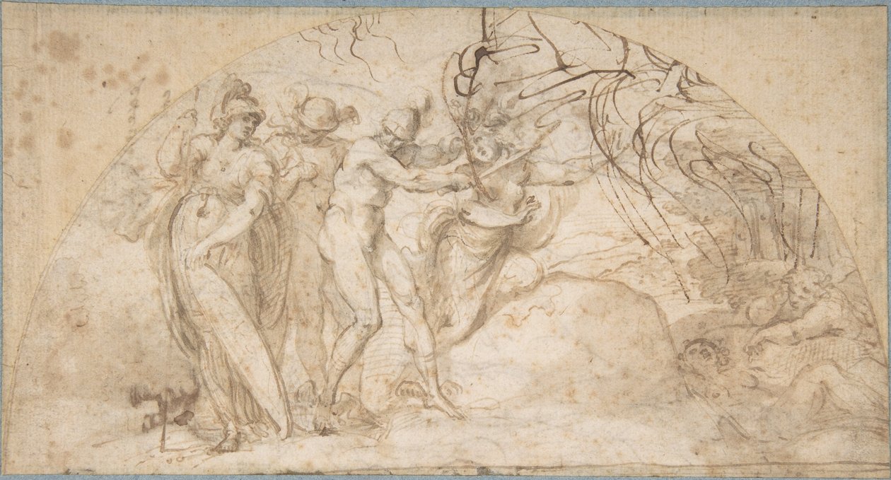 Perseus -halshugging av Medusa av Annibale Carracci