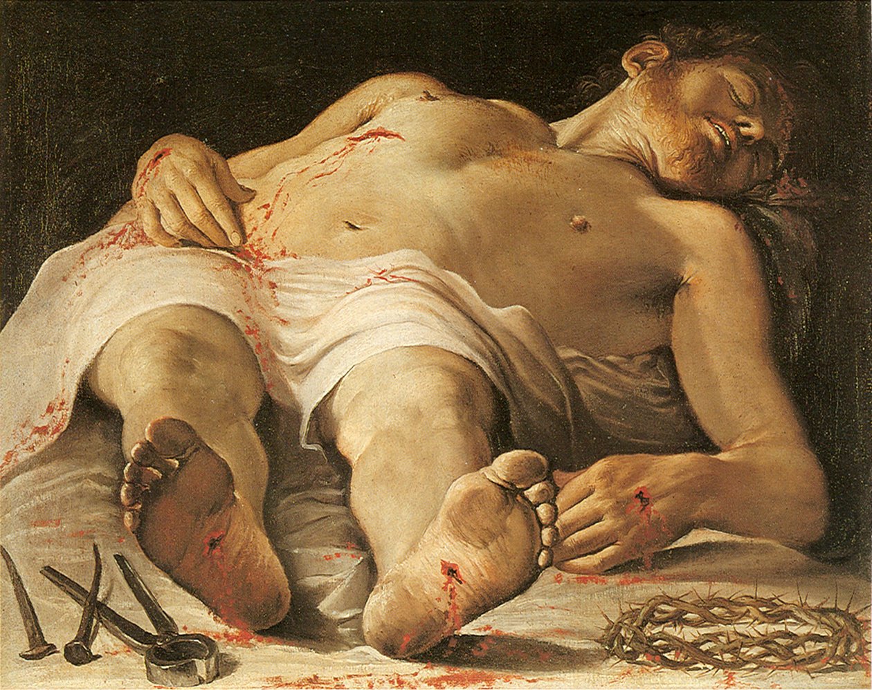 Den døde Kristus av Annibale Carracci