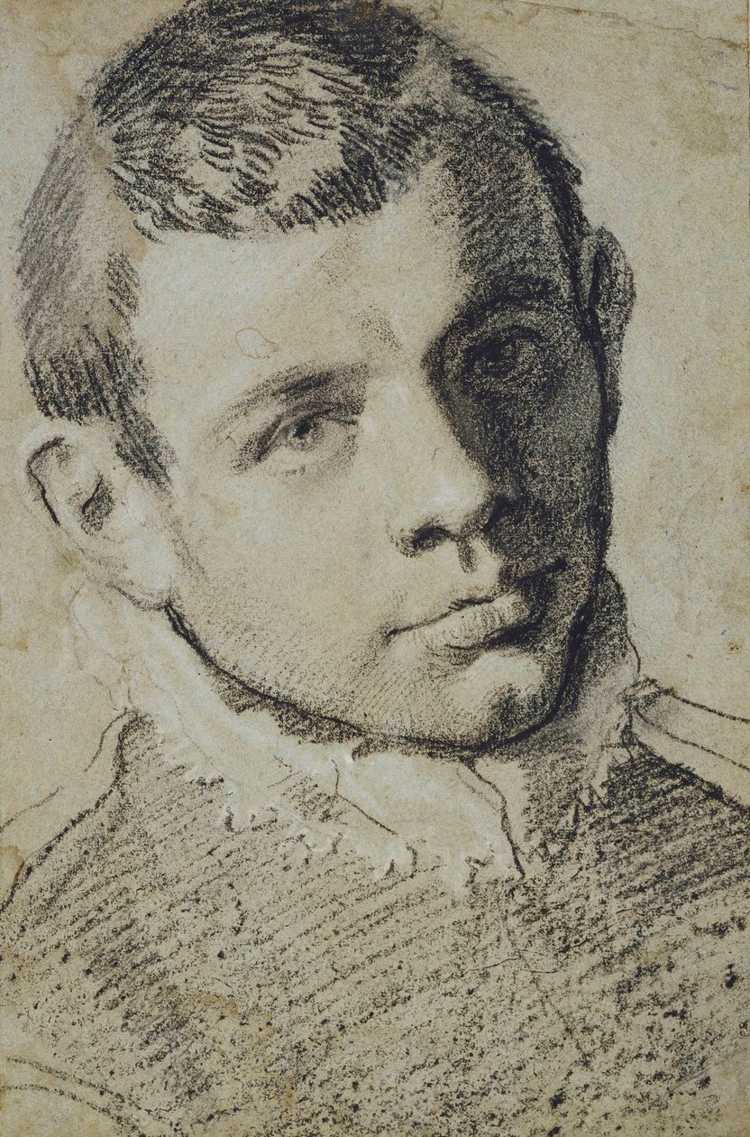 selvportrett av Annibale Carracci