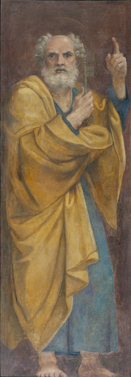 Den hellige Peter av Annibale Carracci
