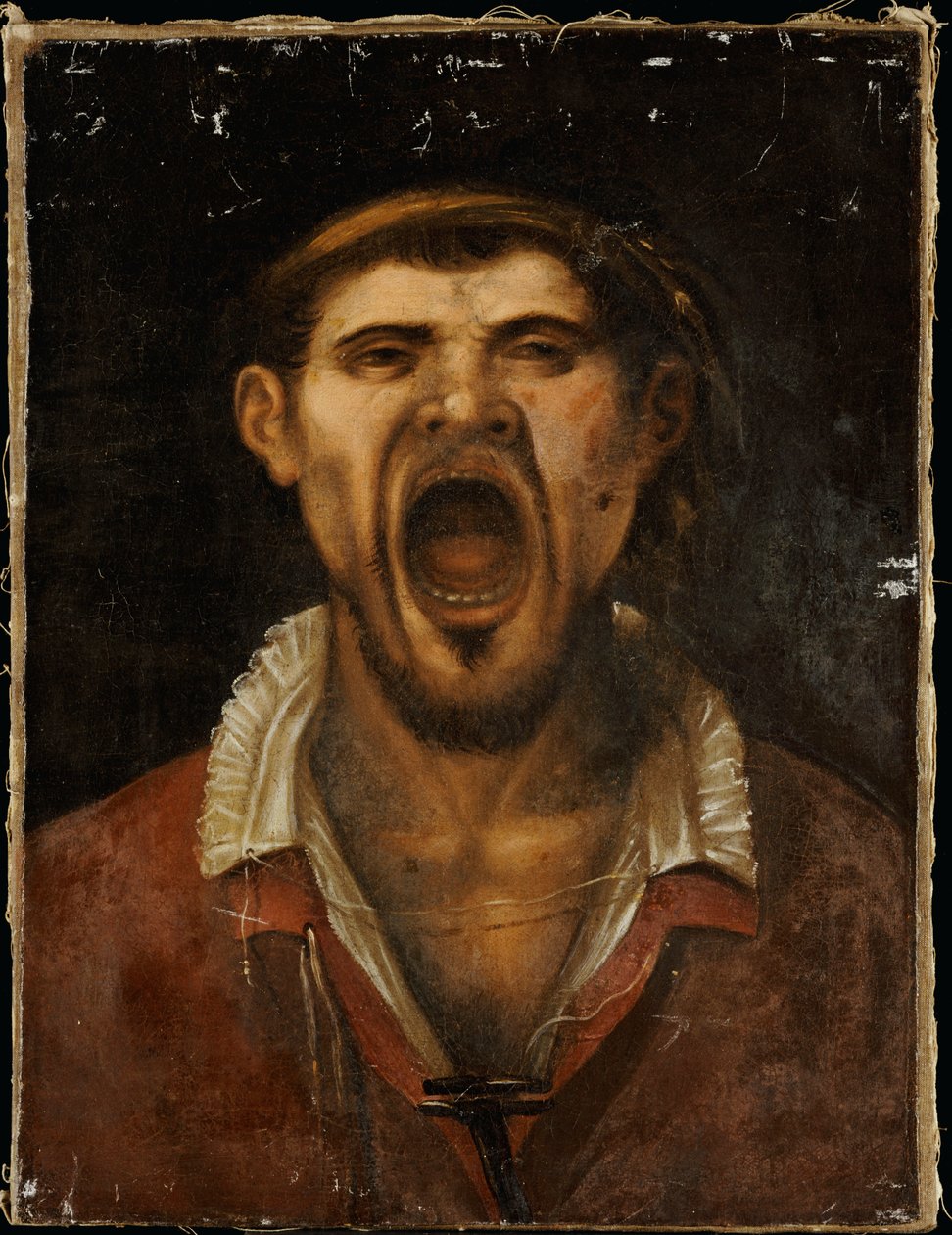 En bondemann som roper av Annibale Carracci