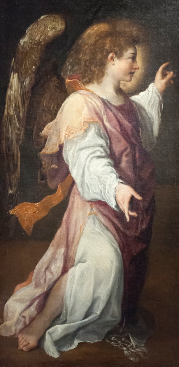 Erkeengel Gabriel av Annibale Carracci