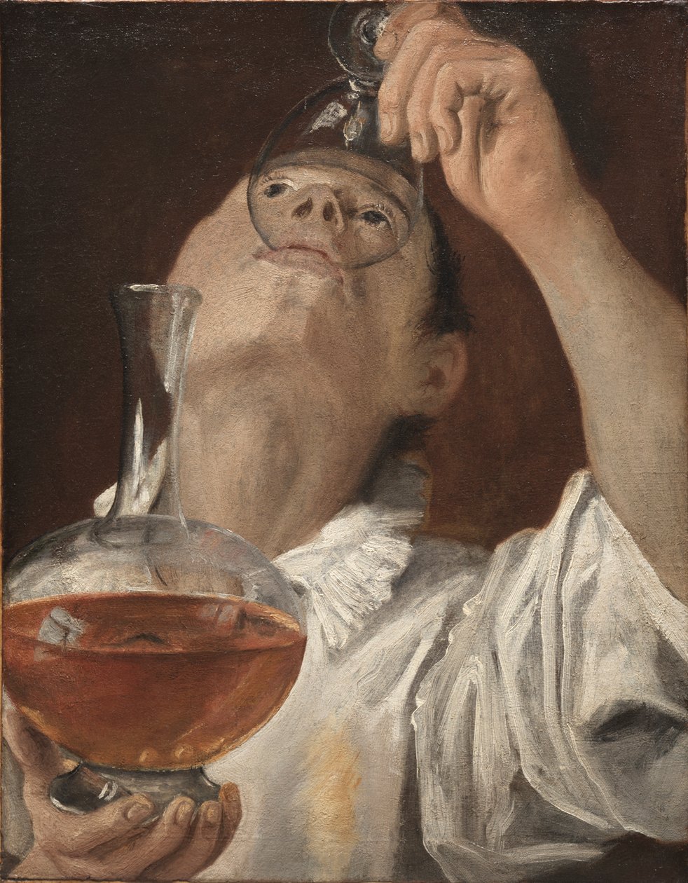 Gutt som drikker av Annibale Carracci
