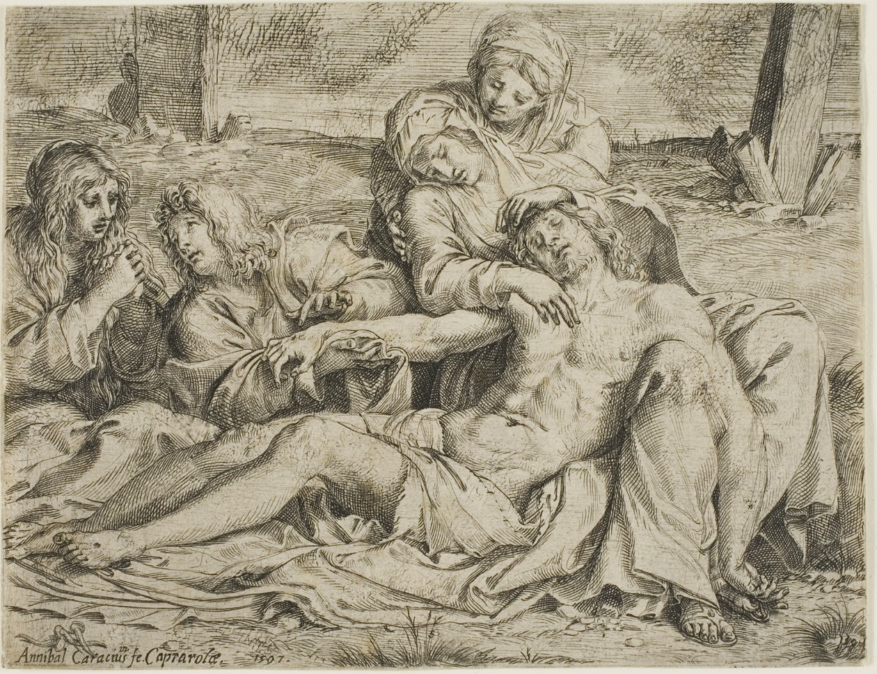 Kristus av Caprarola av Annibale Carracci