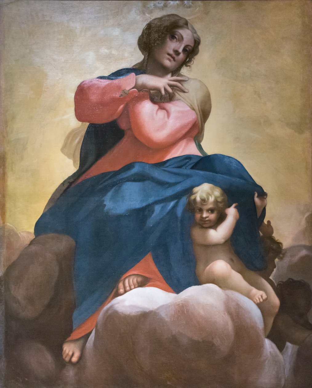 Kroningen av jomfruen av Annibale Carracci