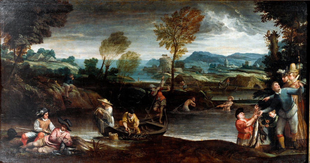 Fiske av Annibale Carracci