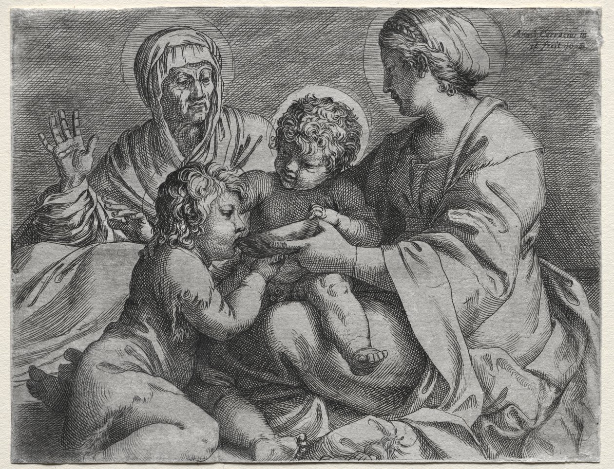 Madonna med bollen av Annibale Carracci