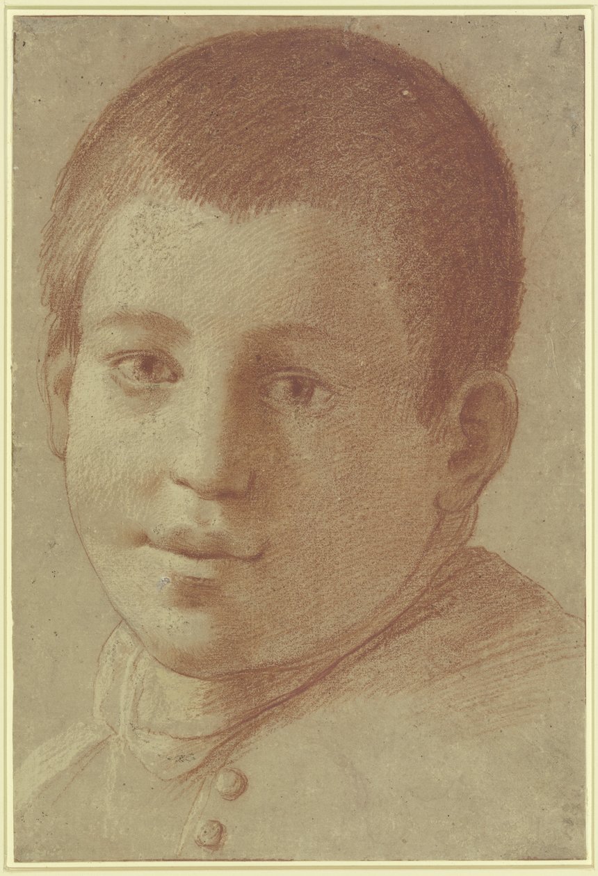 Portrett av en gutt av Annibale Carracci