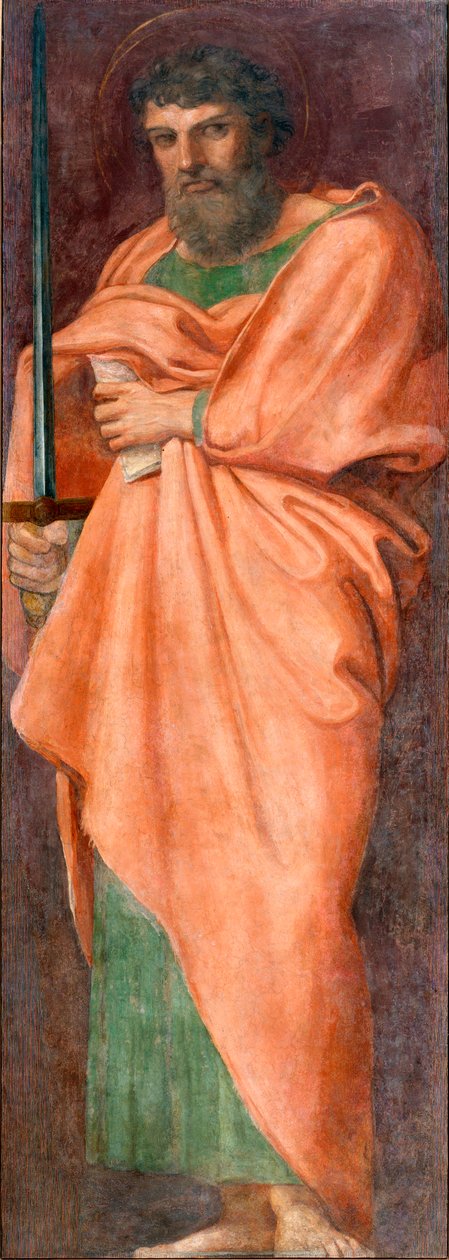 Saint Paul - Maleri av Annibale Carracci (Annibal Carrache av Annibale Carracci