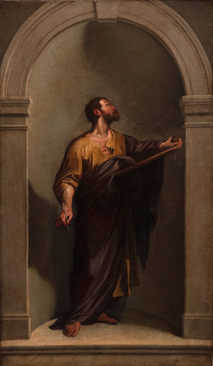 Evangelisten Matteus av Annibale Carracci