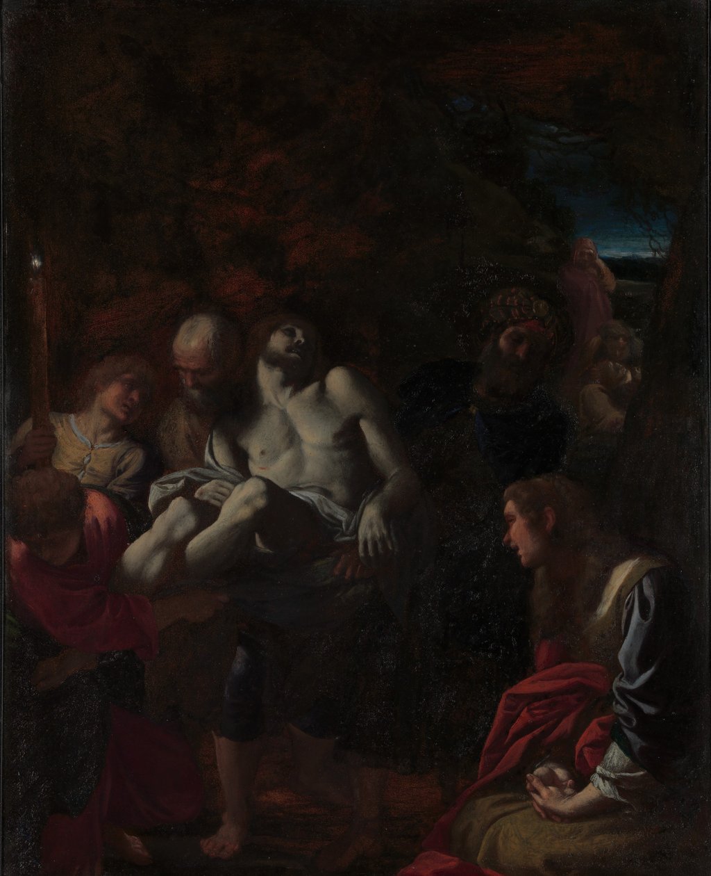 Kristi begravelse, 1595. av Annibale Carracci