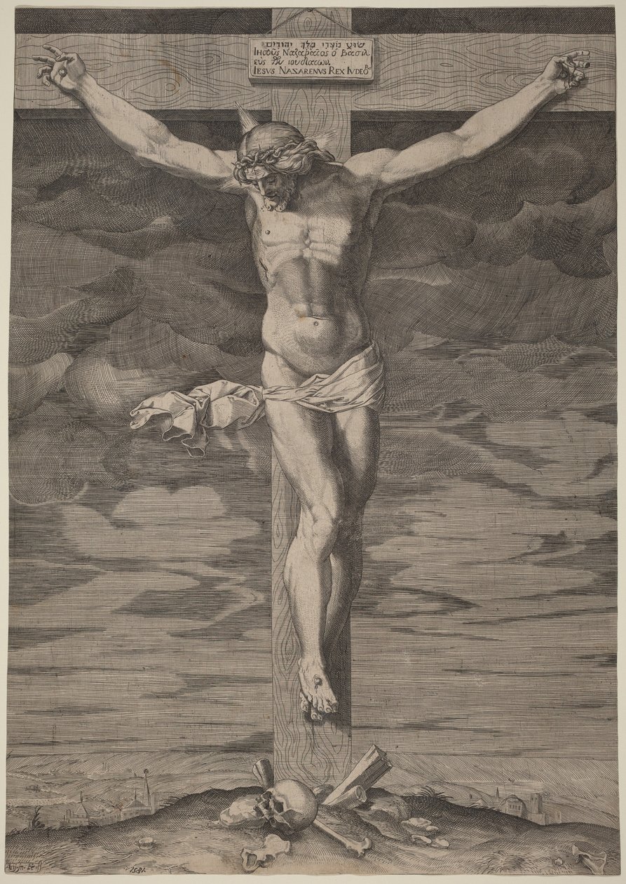 Korsfestelsen av Annibale Carracci