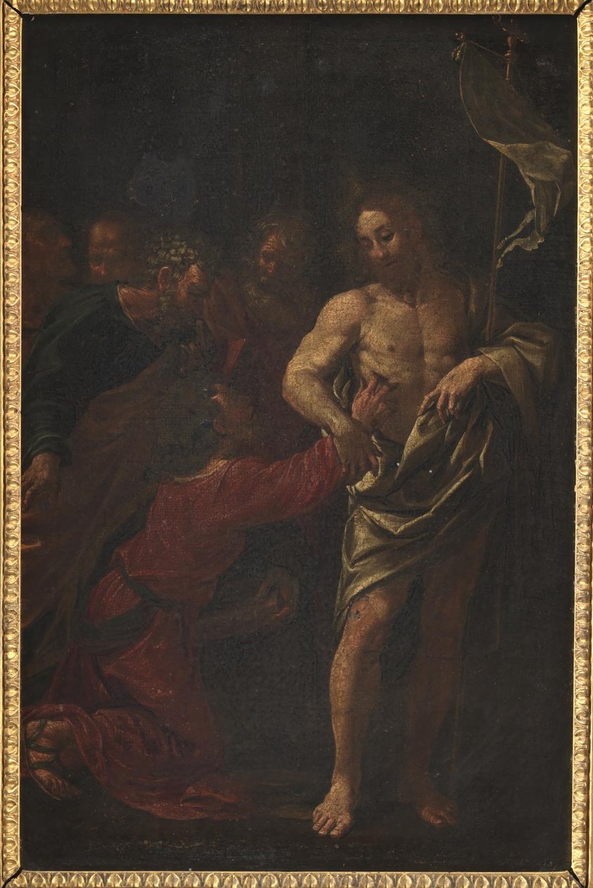 Den vantro til Saint Thomas av Annibale Carracci