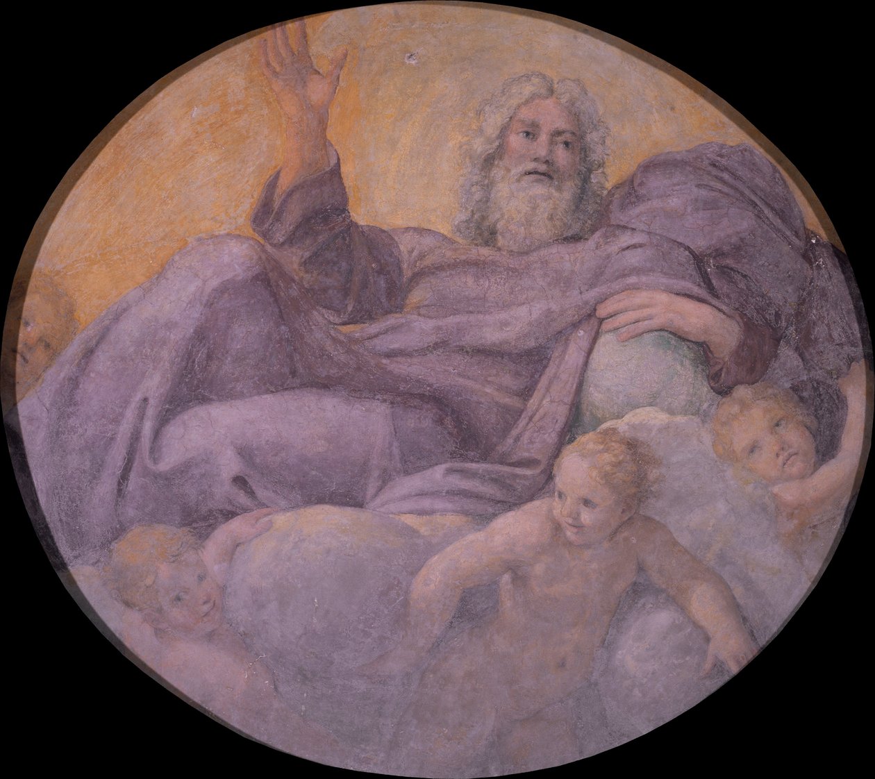Den evige far, 1604-1607 av Annibale Carracci