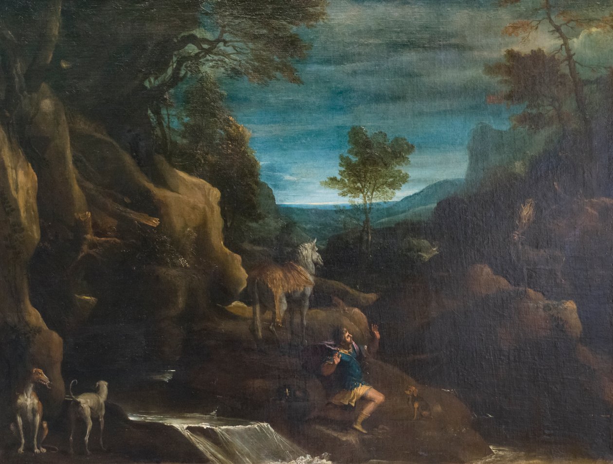 Visjonen om Saint Eustace av Annibale Carracci