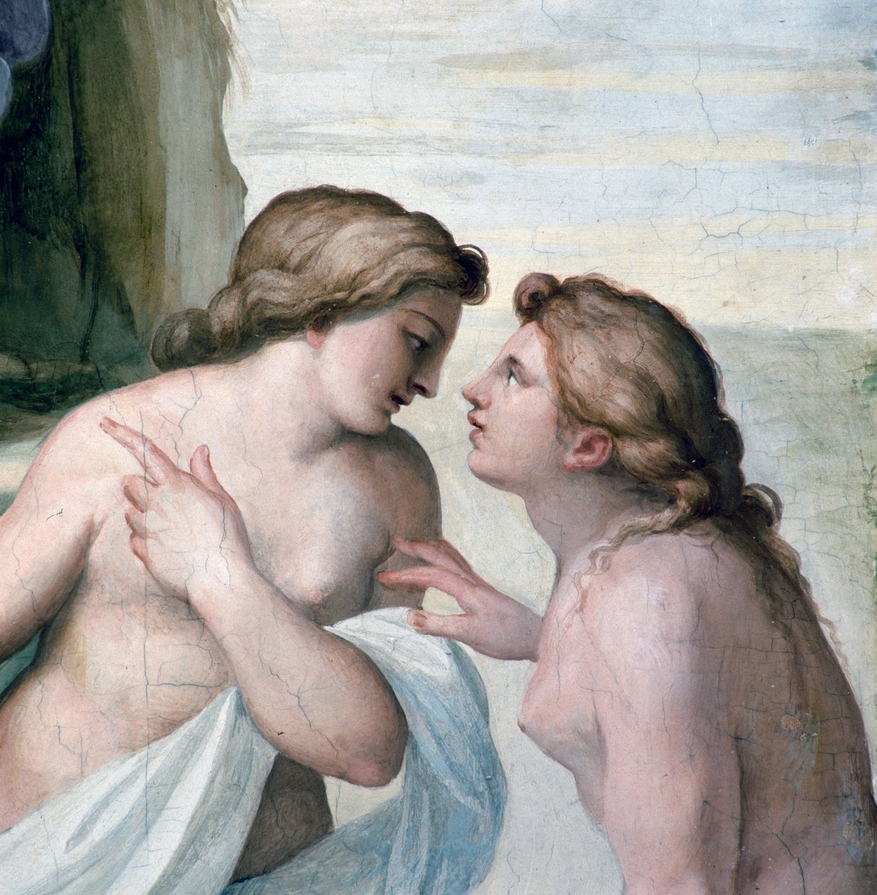 Venus og Mars, detalj fra hvelvet til Sala dell