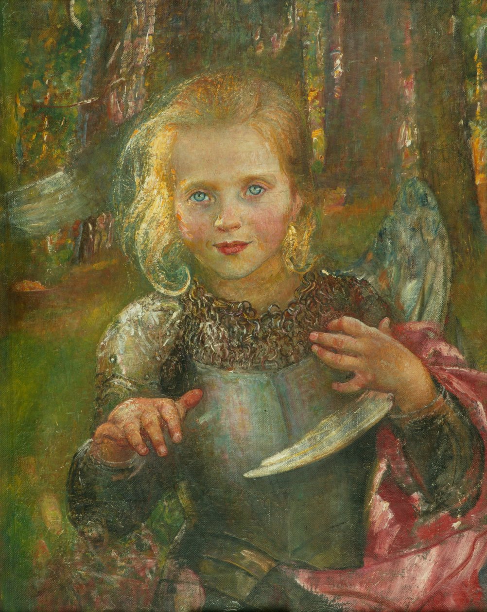 Illusions, ca. 1902 (olje på lerret) av Annie Louisa Swynnerton