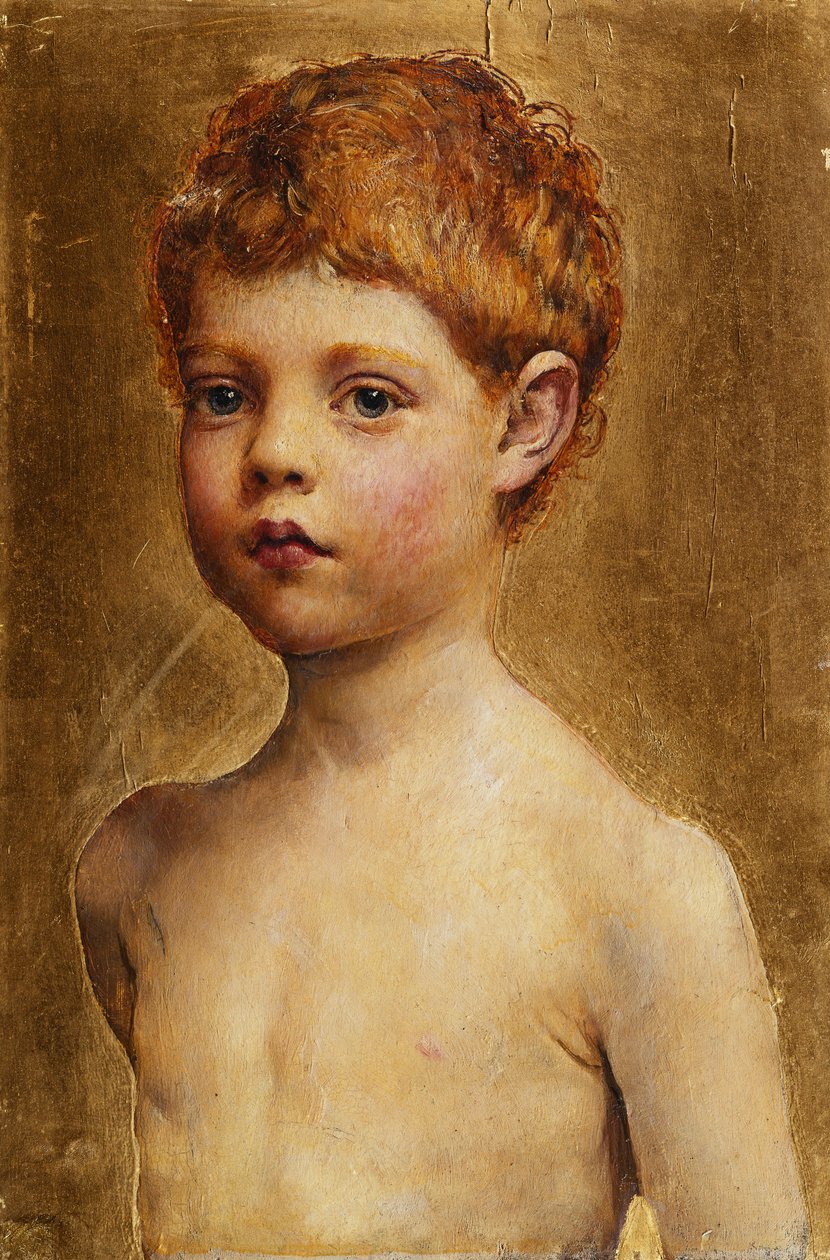 Portrett av en gutt av Annie Louisa Swynnerton